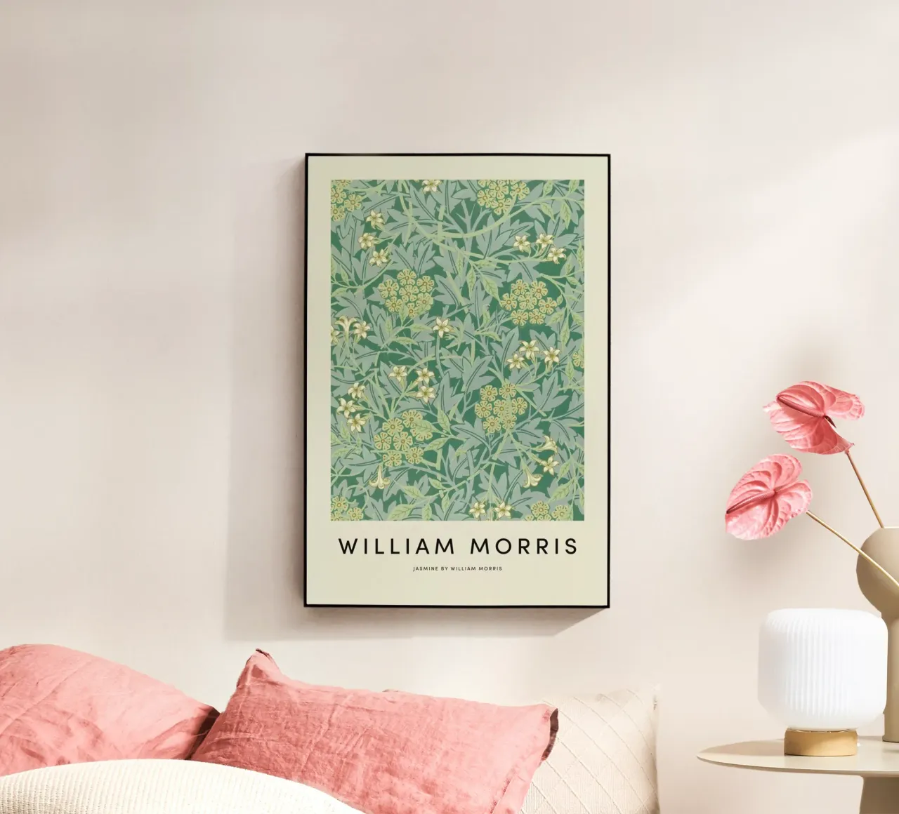 William Morris - Jasmine metacrilato de Vintage by JUNIQE