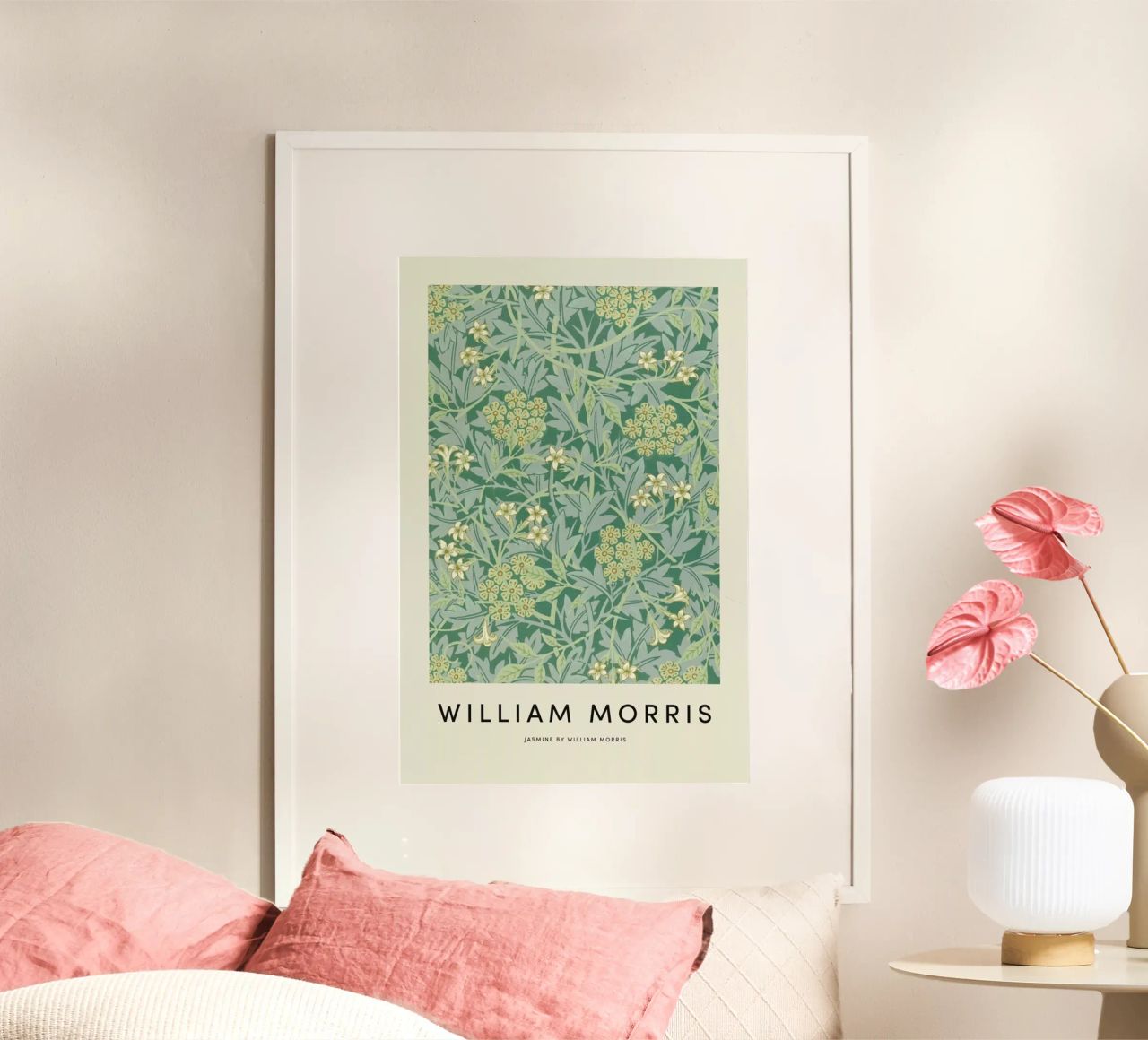 William Morris - Jasmine poster de Vintage by JUNIQE