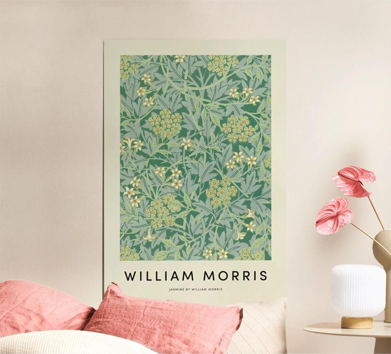 William Morris - Jasmine poster de Vintage by JUNIQE