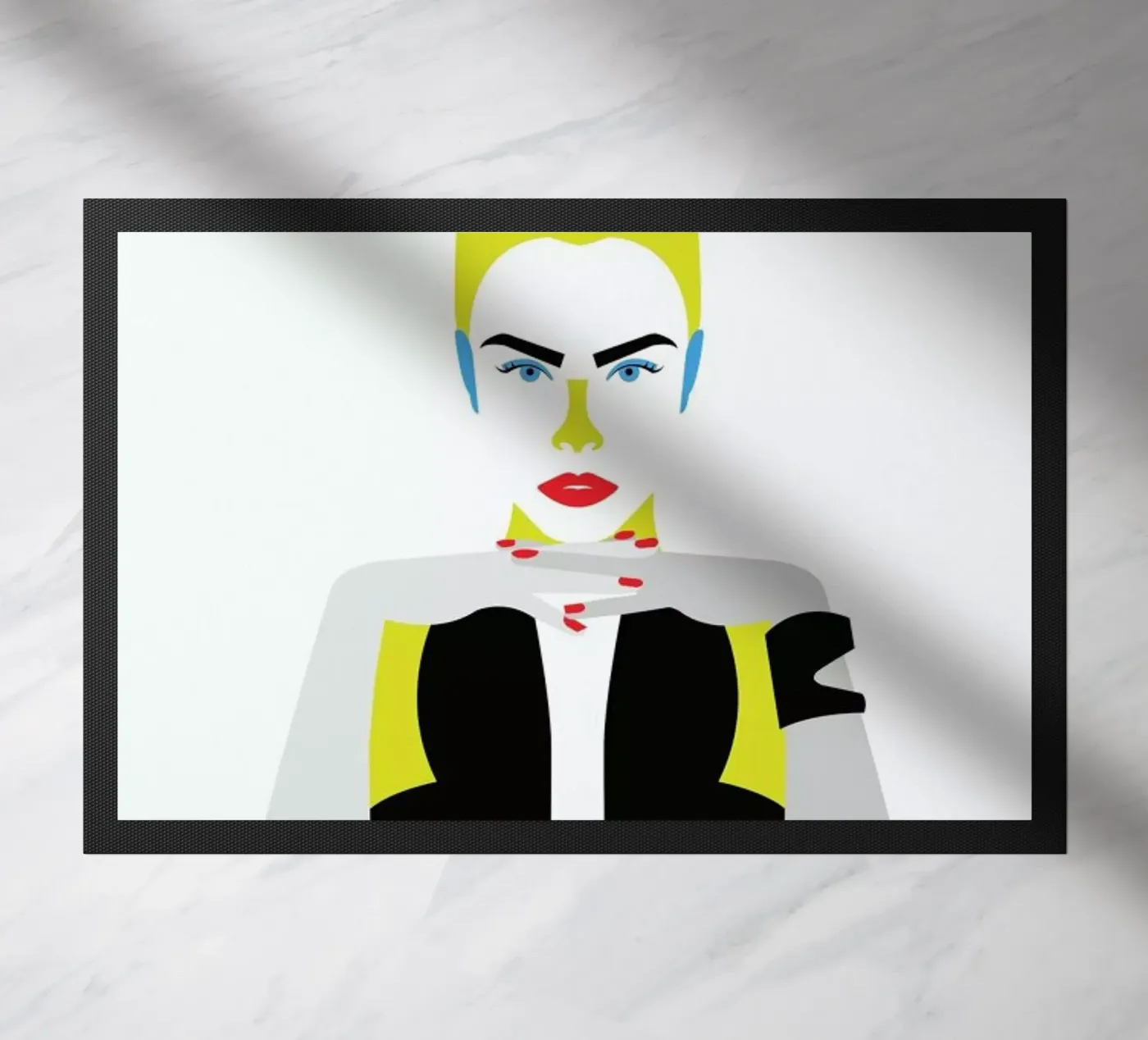 Cara Blond doormat by Dignity