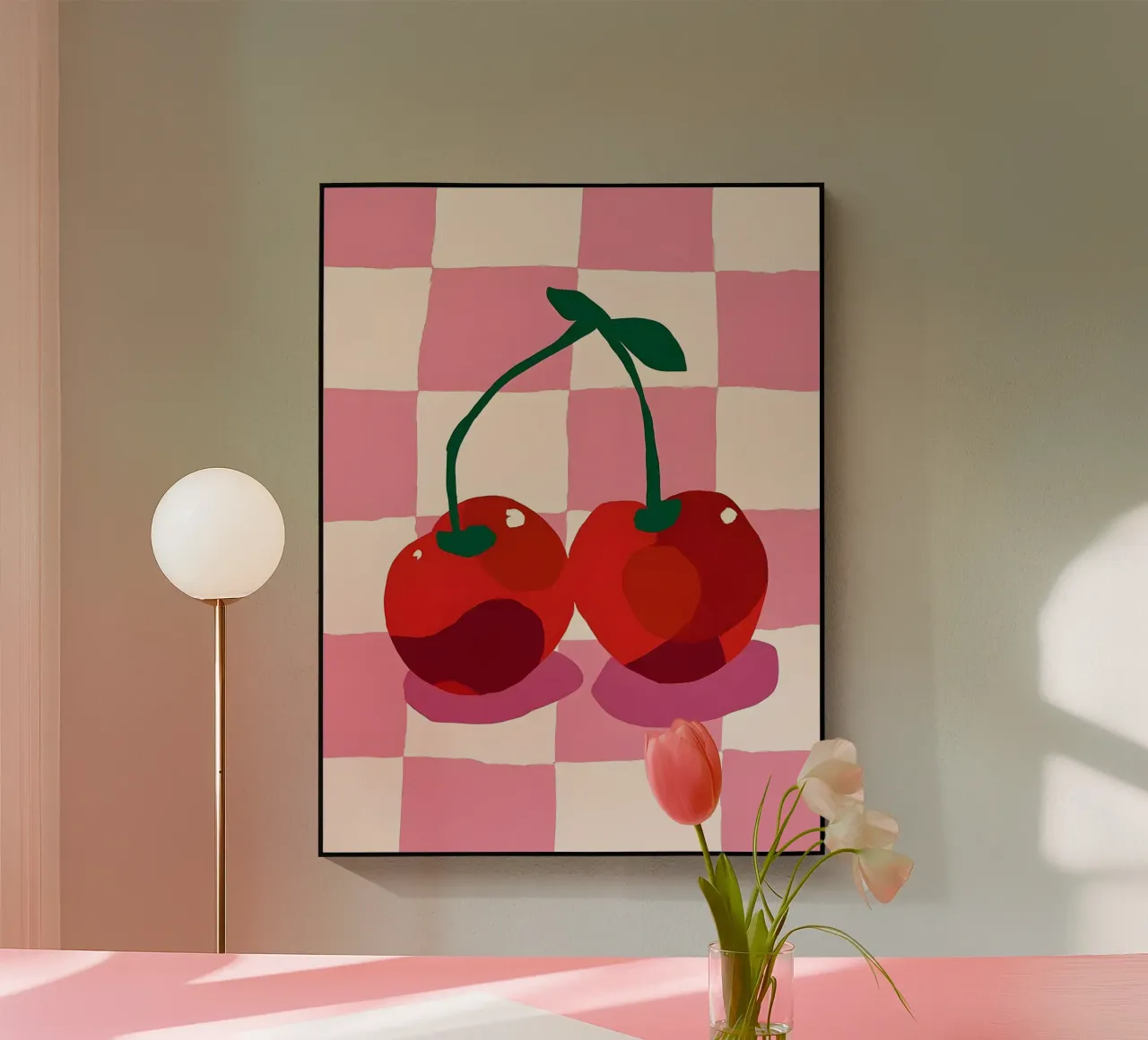 The Cherries plexiglass da Gypsy Galleria