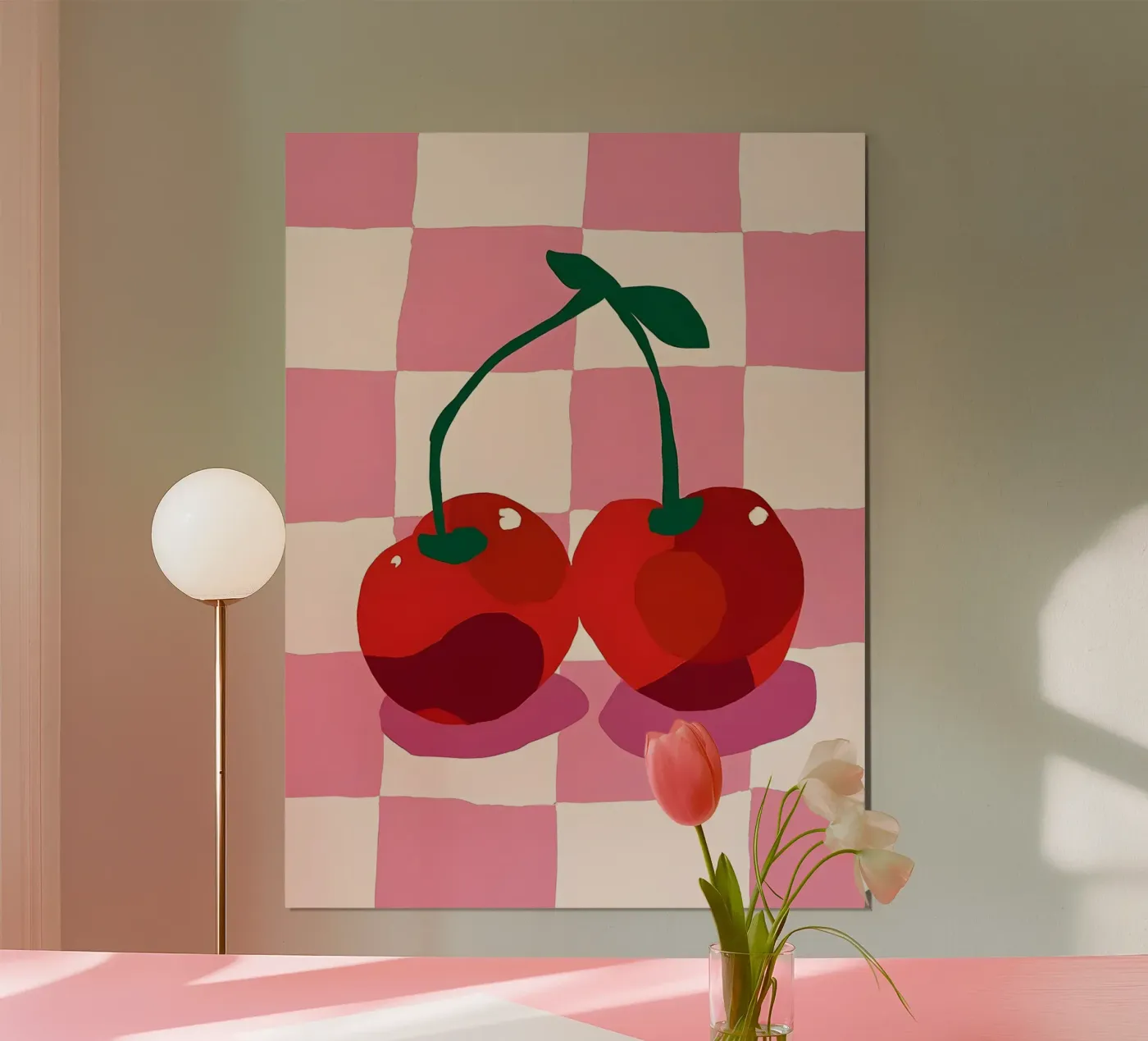 The Cherries poster van Gypsy Galleria