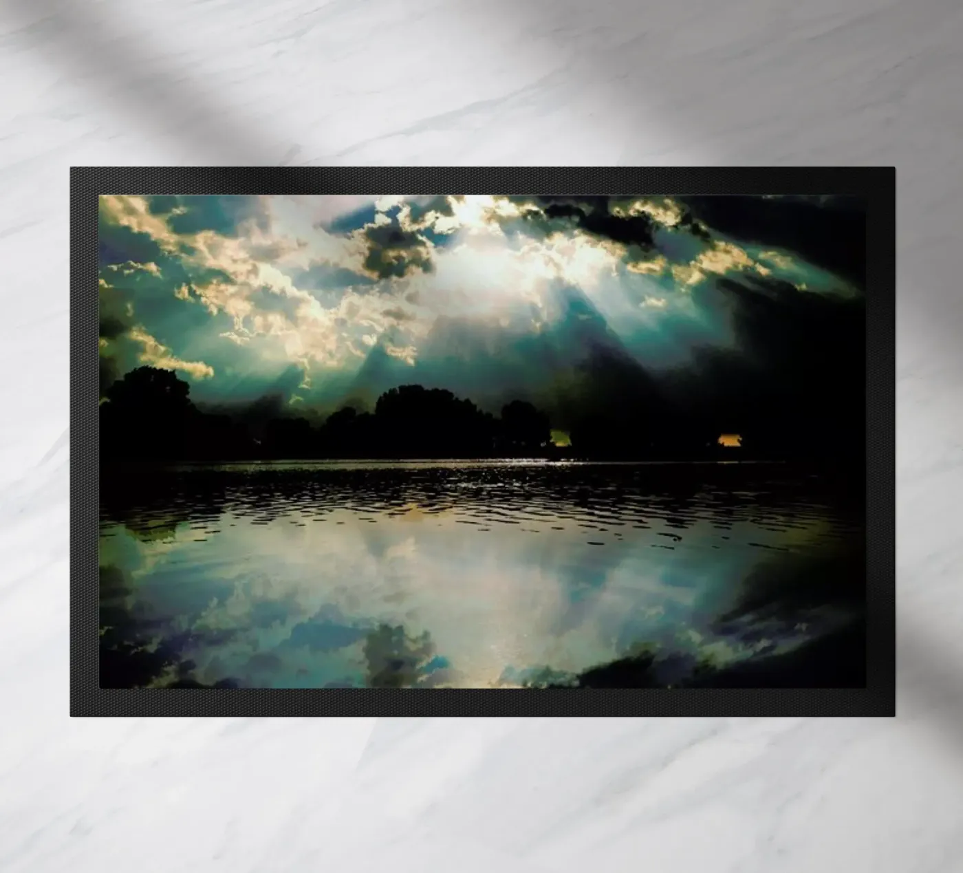 The Rays doormat by Angelo Cerantola