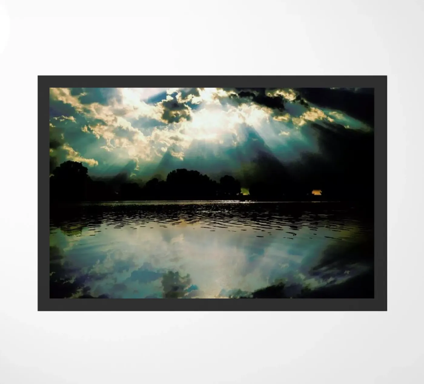 The Rays doormat by Angelo Cerantola