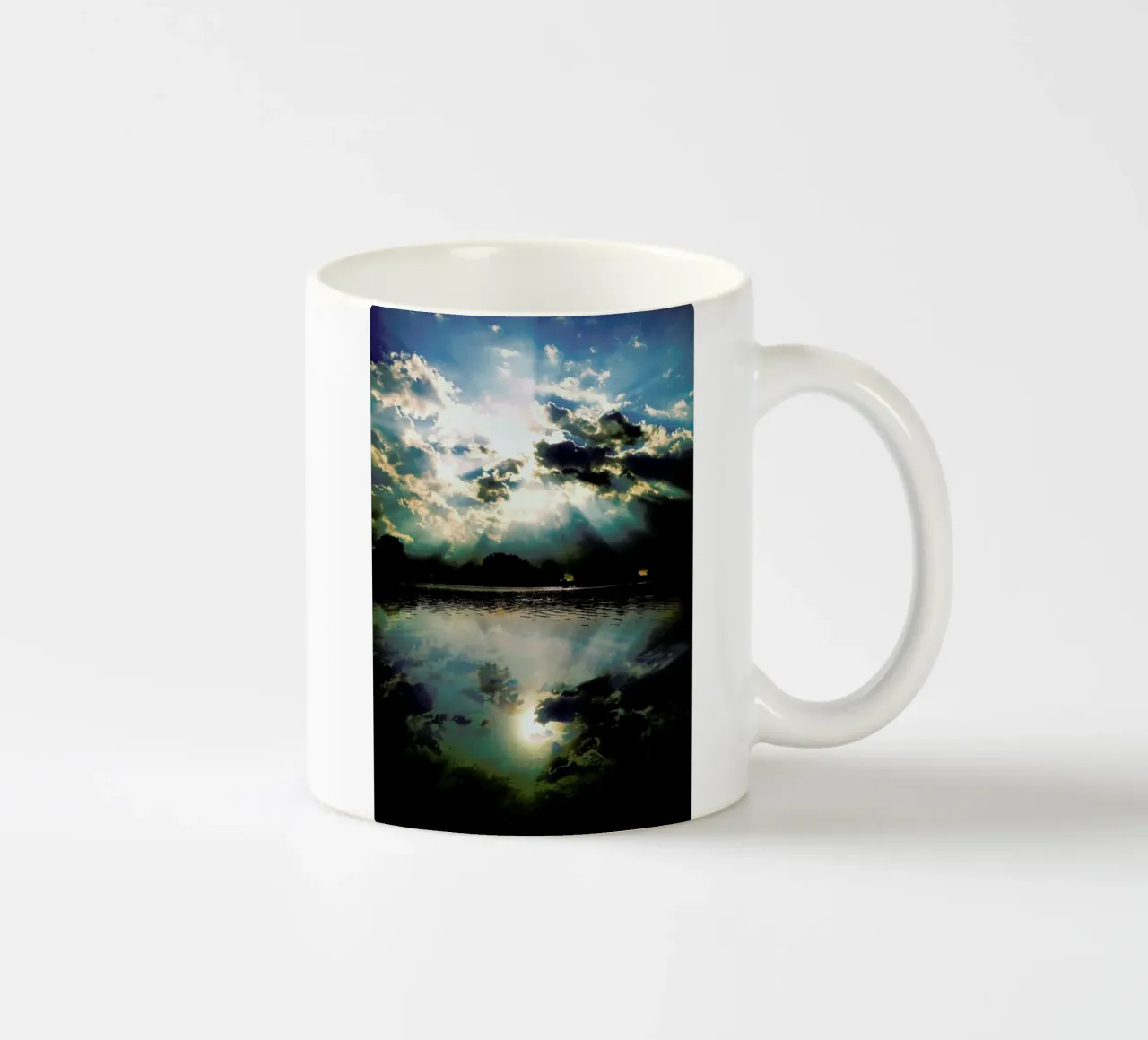 The Rays tazza in ceramica da Angelo Cerantola