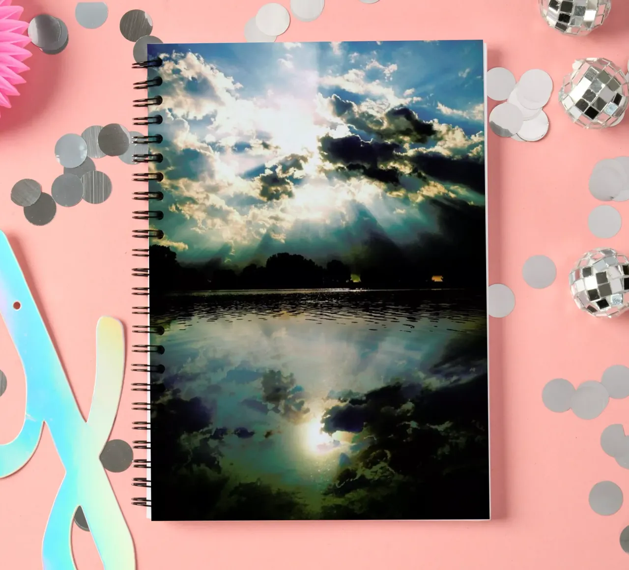 The Rays spiral notebook by Angelo Cerantola