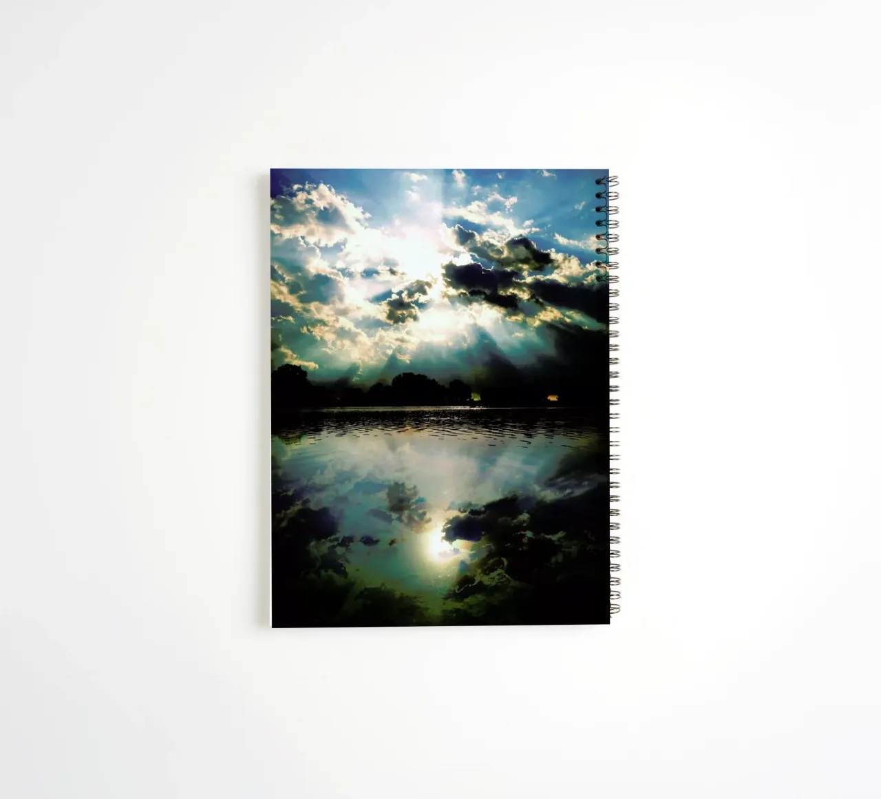 The Rays spiral notebook by Angelo Cerantola