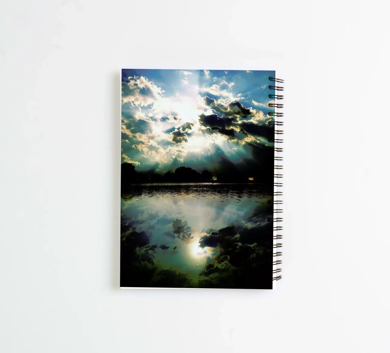 The Rays spiral notebook by Angelo Cerantola
