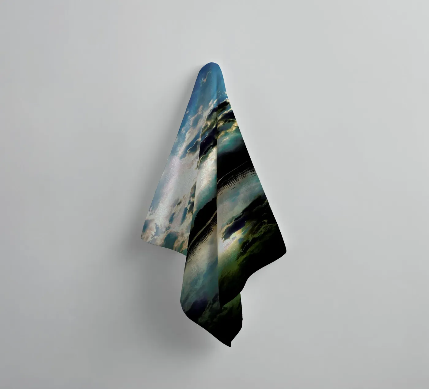 The Rays towel by Angelo Cerantola