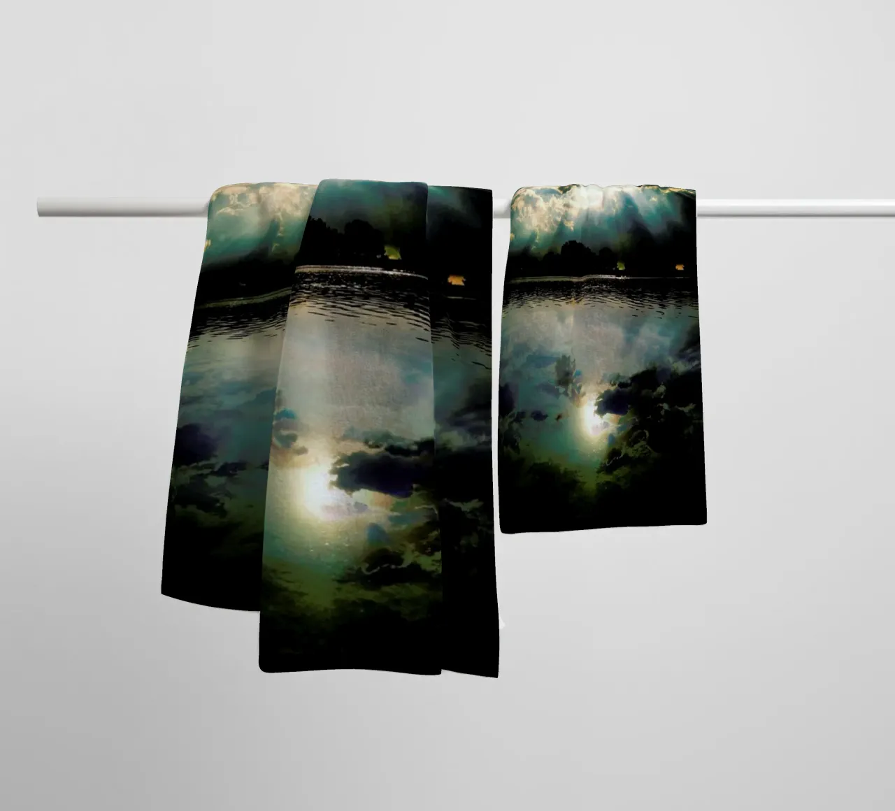 The Rays badhanddoek van Angelo Cerantola