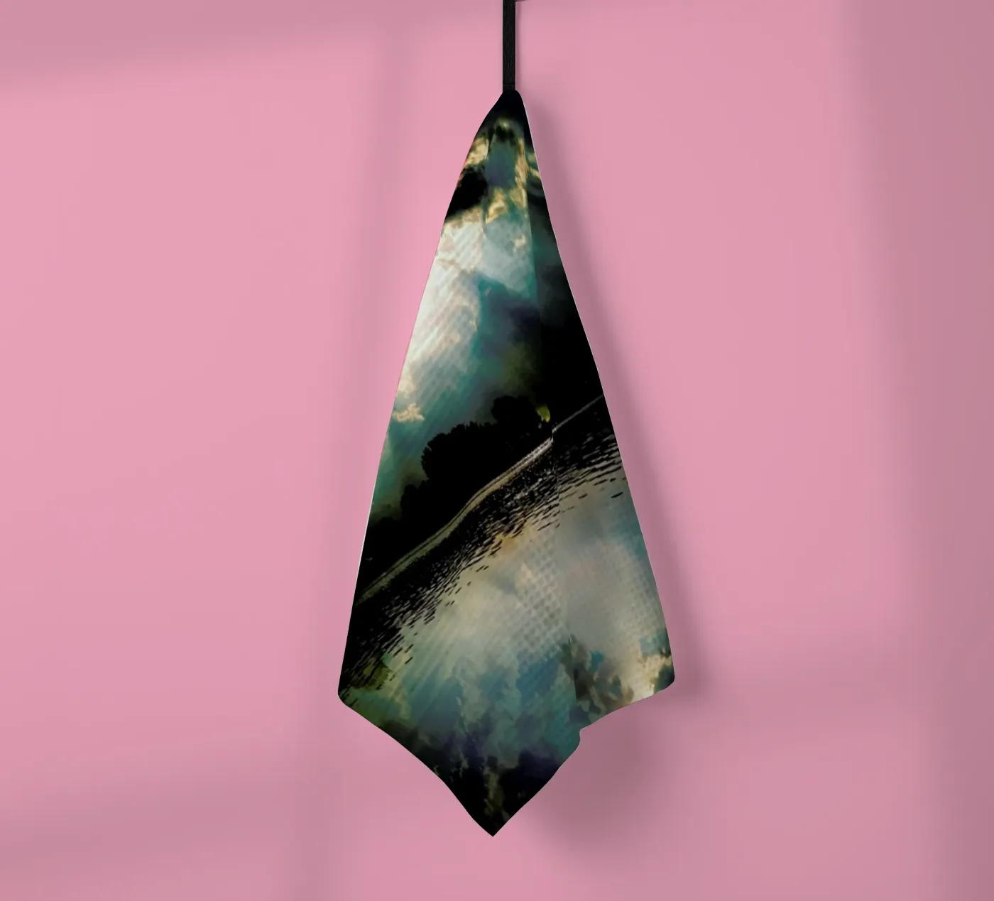 The Rays tea towel by Angelo Cerantola