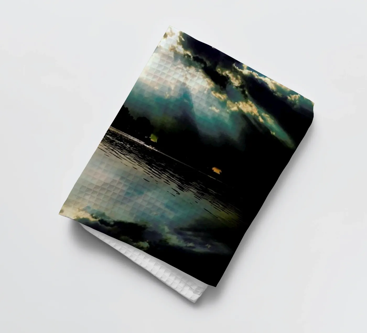 The Rays tea towel by Angelo Cerantola