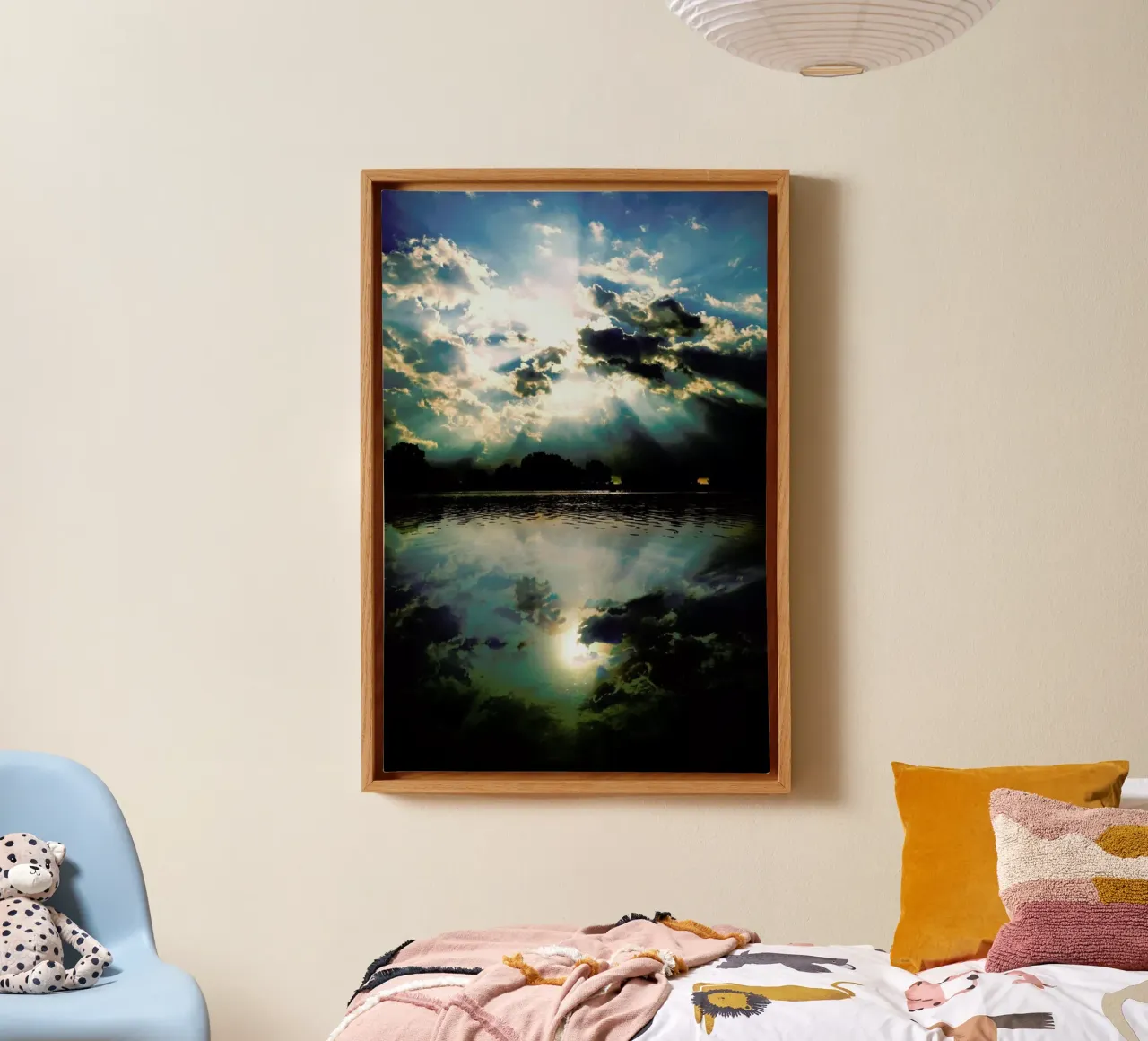 The Rays canvas van Angelo Cerantola