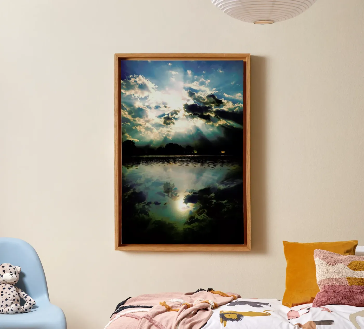 The Rays canvas by Angelo Cerantola