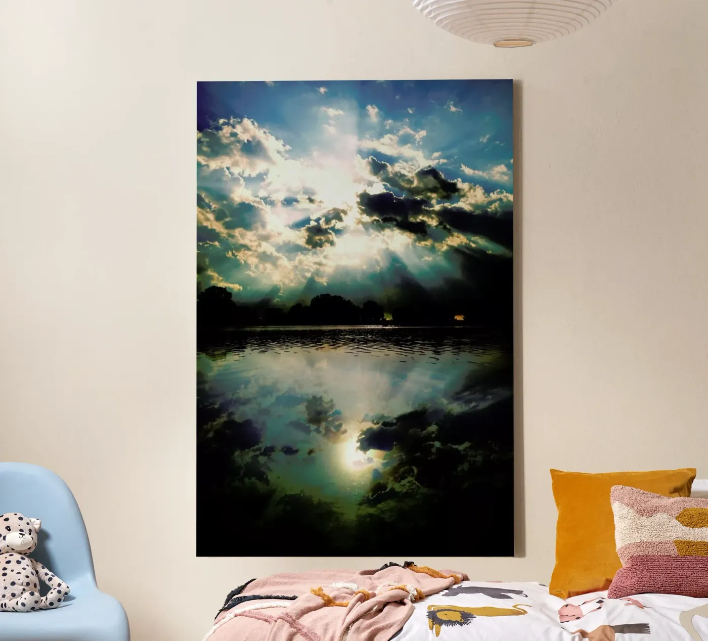 The Rays canvas by Angelo Cerantola