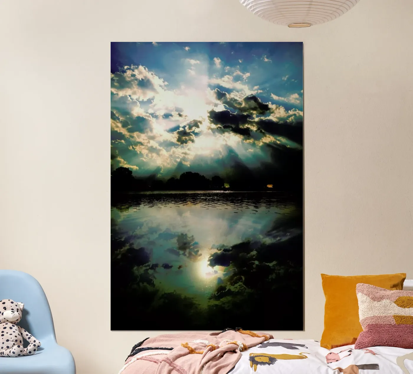 The Rays poster van Angelo Cerantola