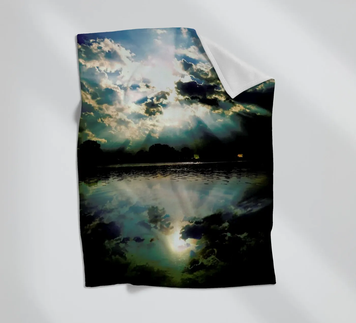 The Rays coperta in pile da Angelo Cerantola