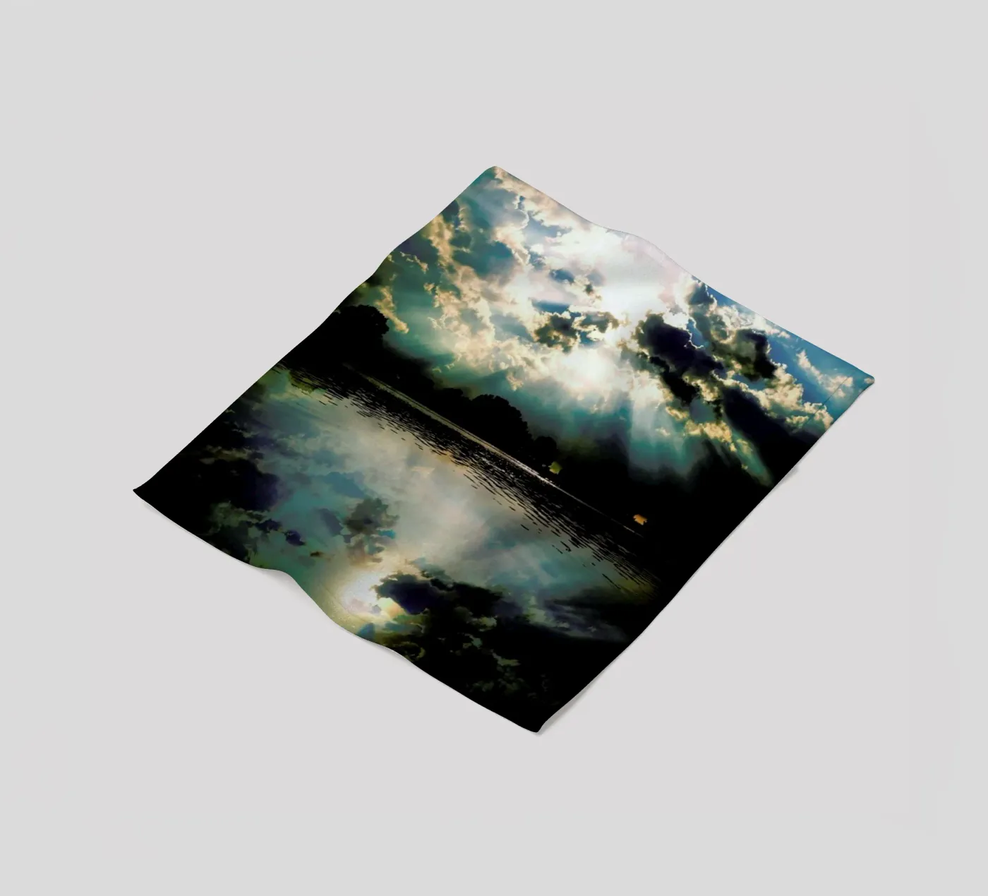 The Rays Fleecedecke von Angelo Cerantola