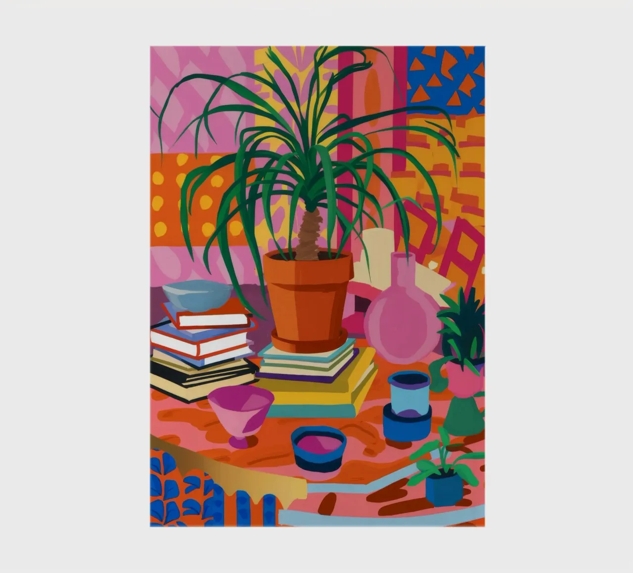 Bohemian Reading Nook notebook by Pake Nebula