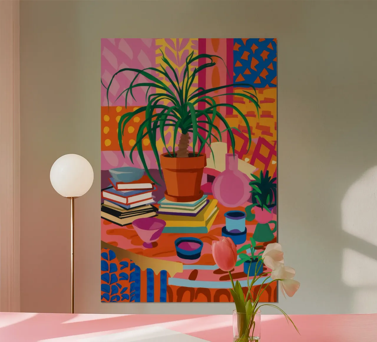 Bohemian Reading Nook hahnemühle by Pake Nebula