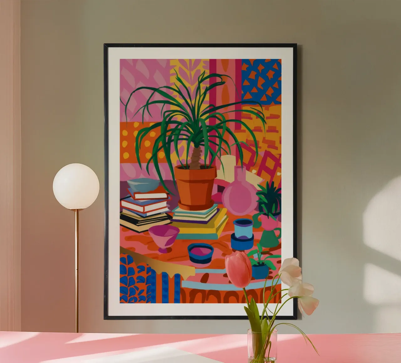 Bohemian Reading Nook hahnemühle by Pake Nebula