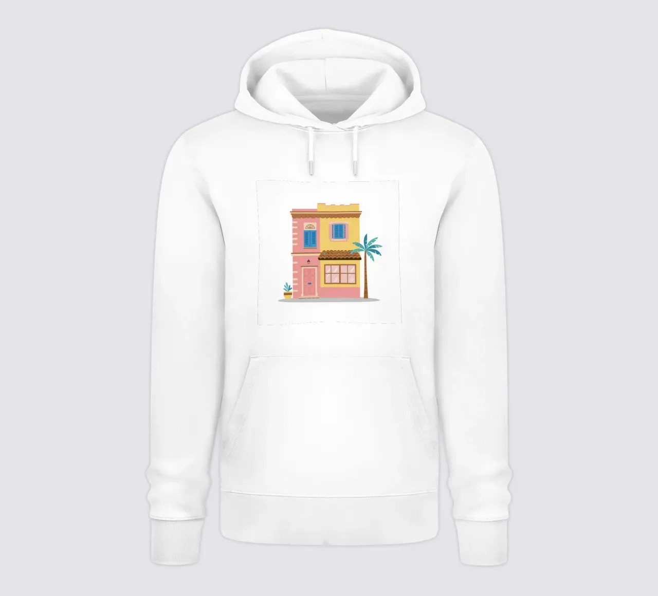 Negozio ad angolo Pastel felpa con cappuccio da Pake Nebula
