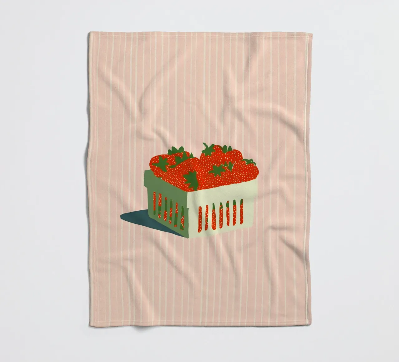 The Strawberries coperta in pile da Gypsy Galleria