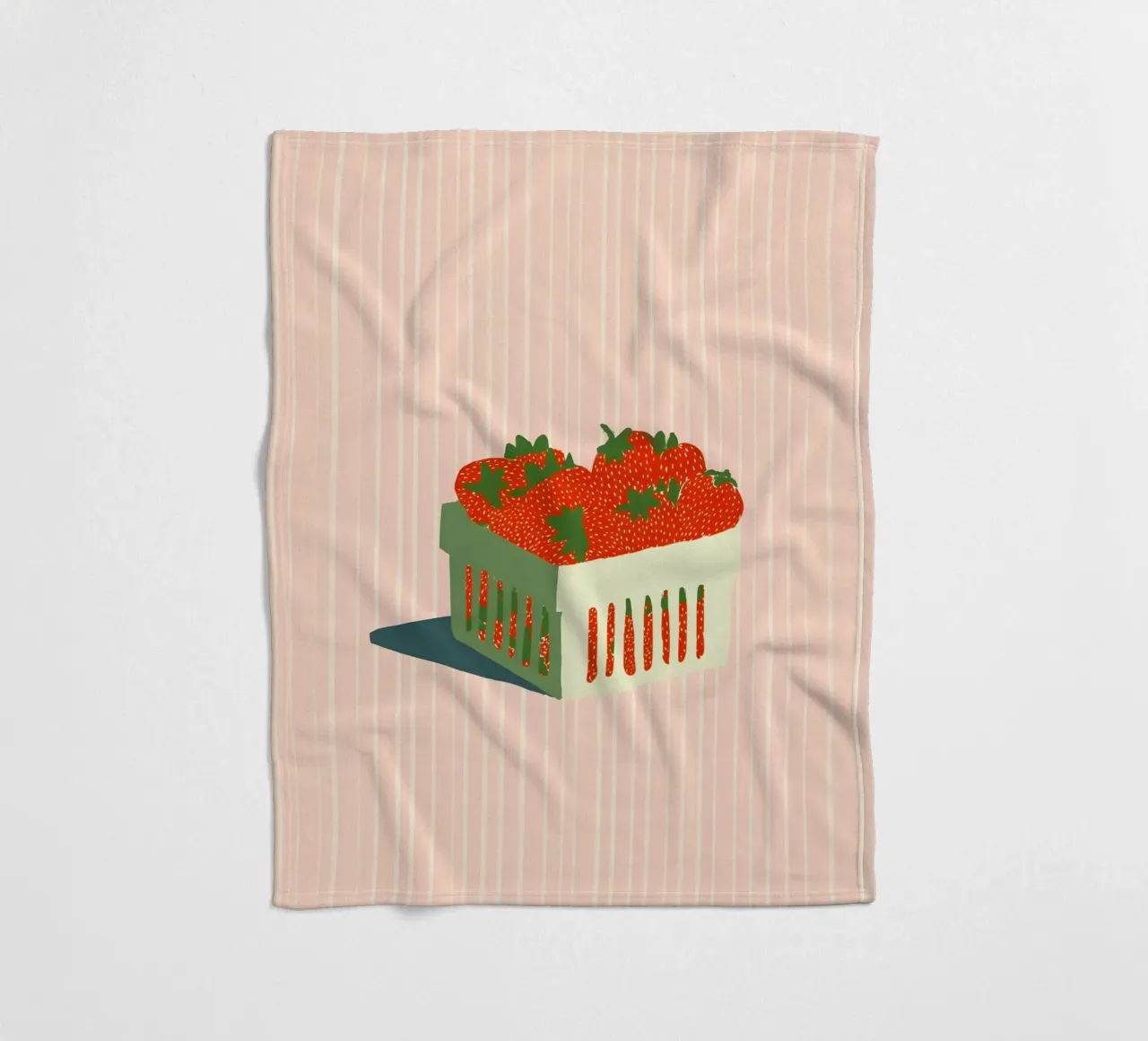 The Strawberries coperta in pile da Gypsy Galleria
