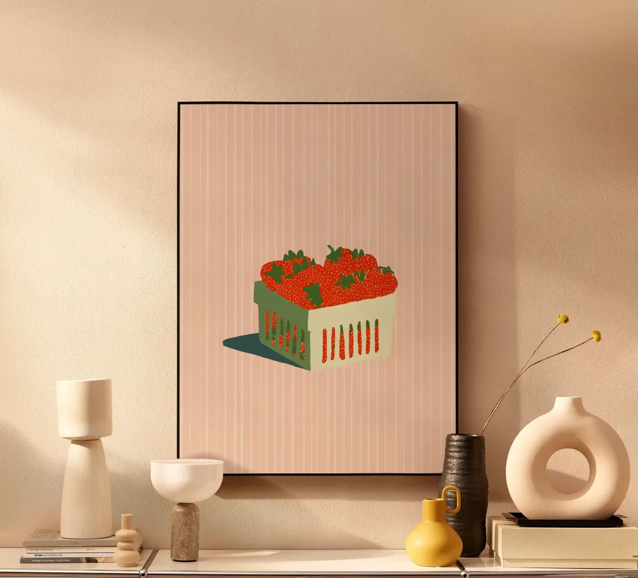 The Strawberries alluminio dibond da Gypsy Galleria