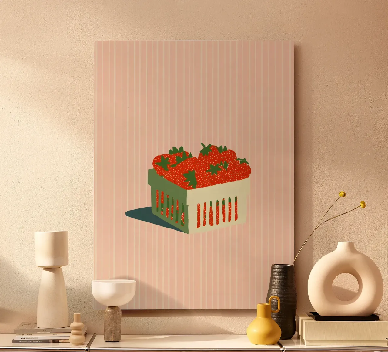 The Strawberries alluminio dibond da Gypsy Galleria