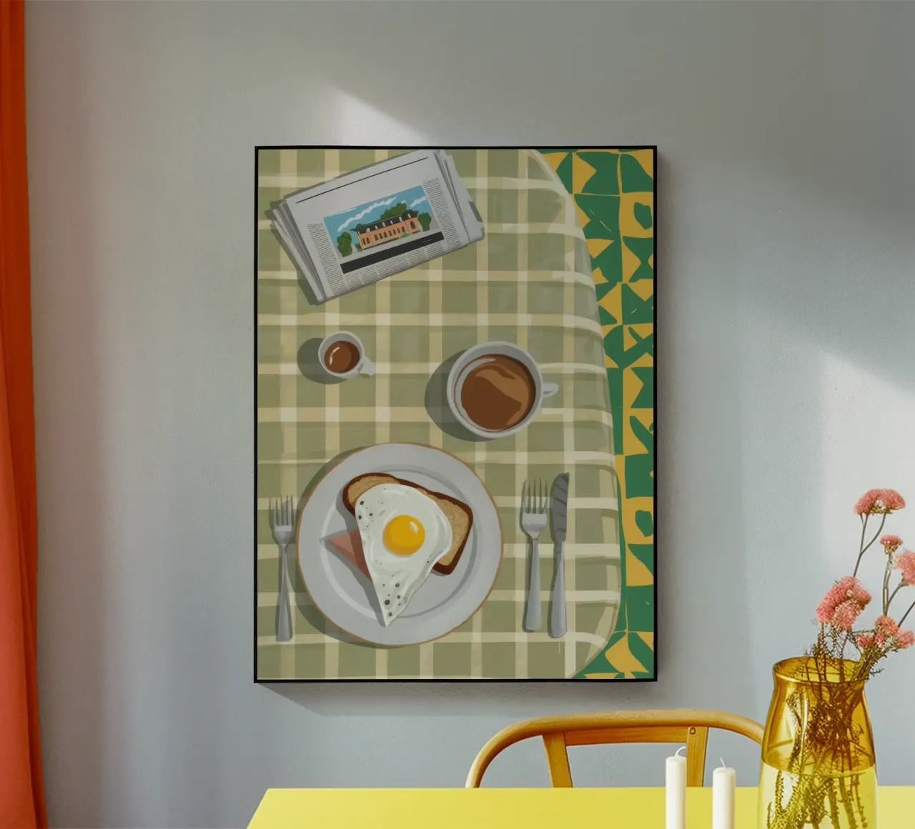 Colazione sopraelevata classica plexiglass da Pake Nebula