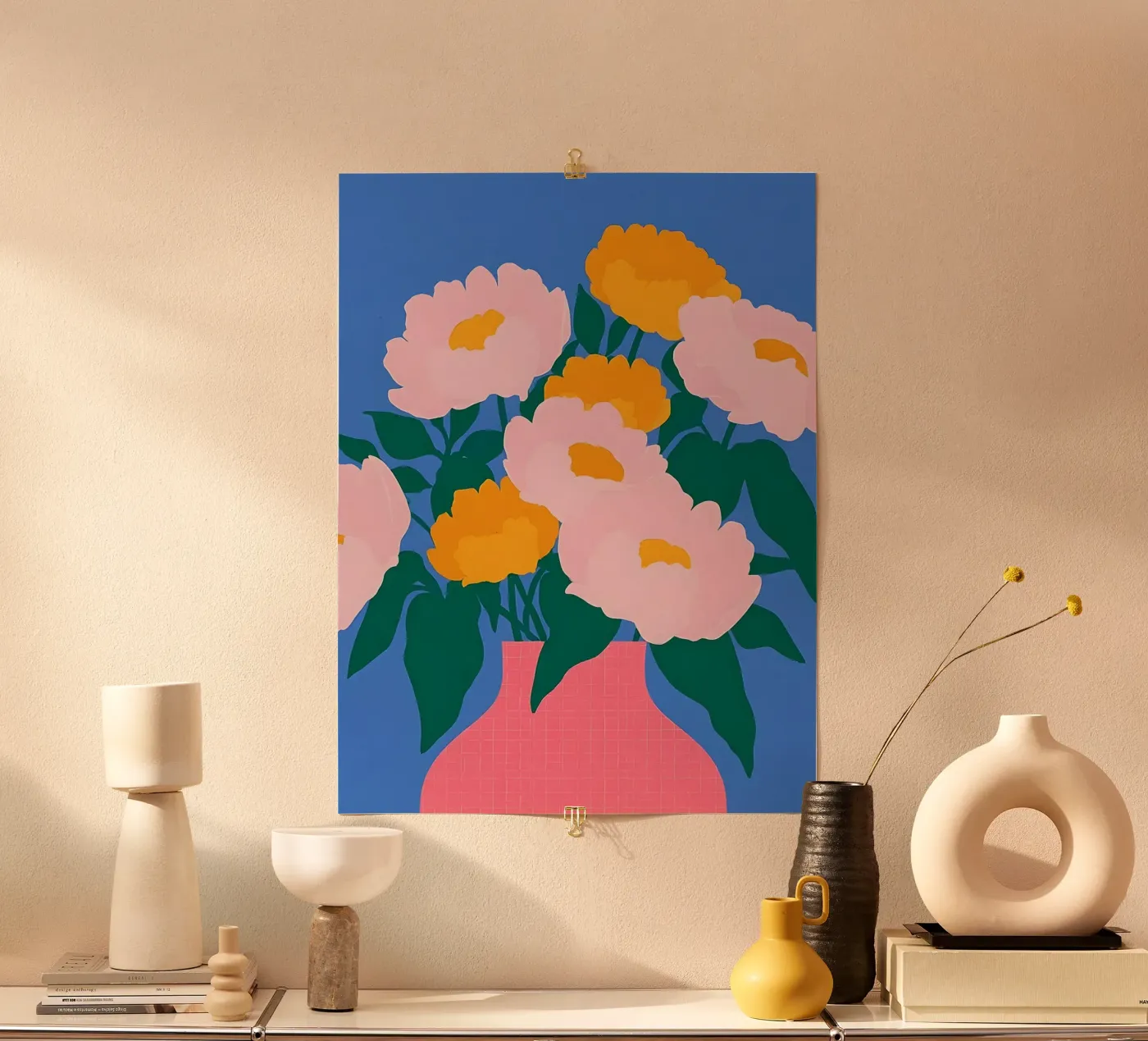 Graphic Flowers poster da Gypsy Galleria