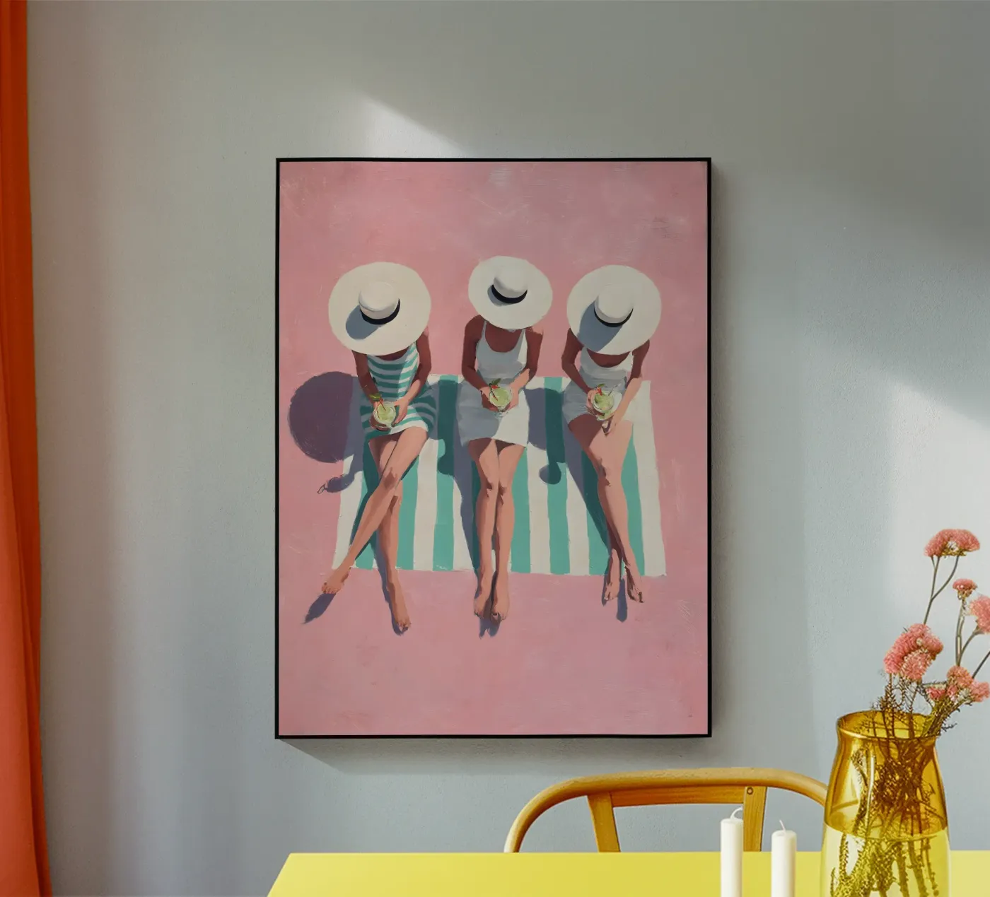 Summer Holiday acryl van Gypsy Galleria