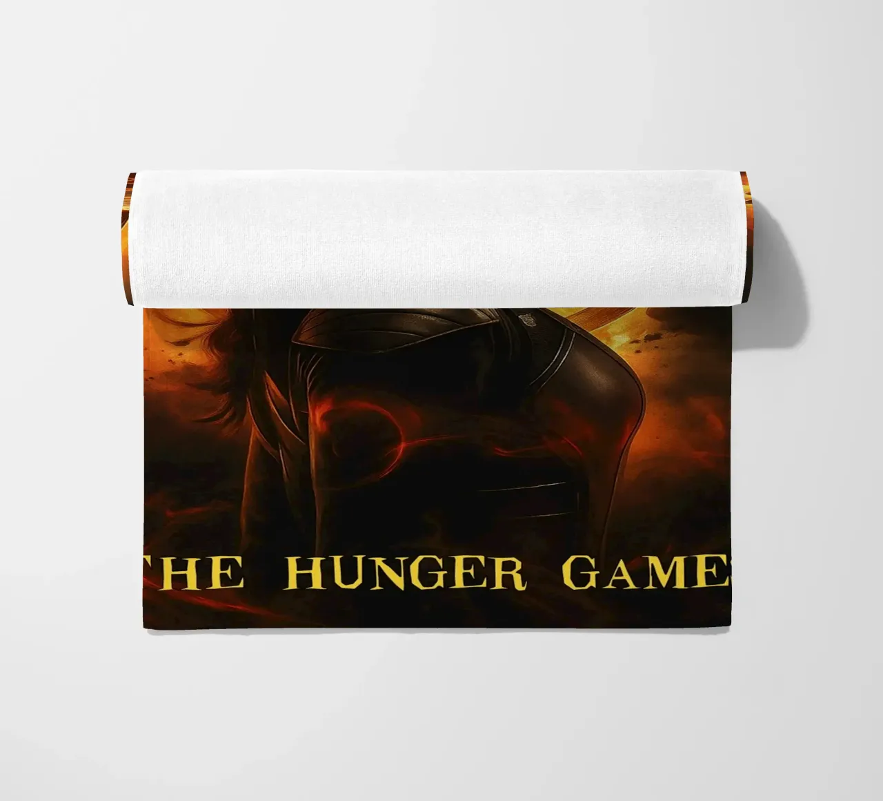 the hunger games movie art repainting telo mare da inaras