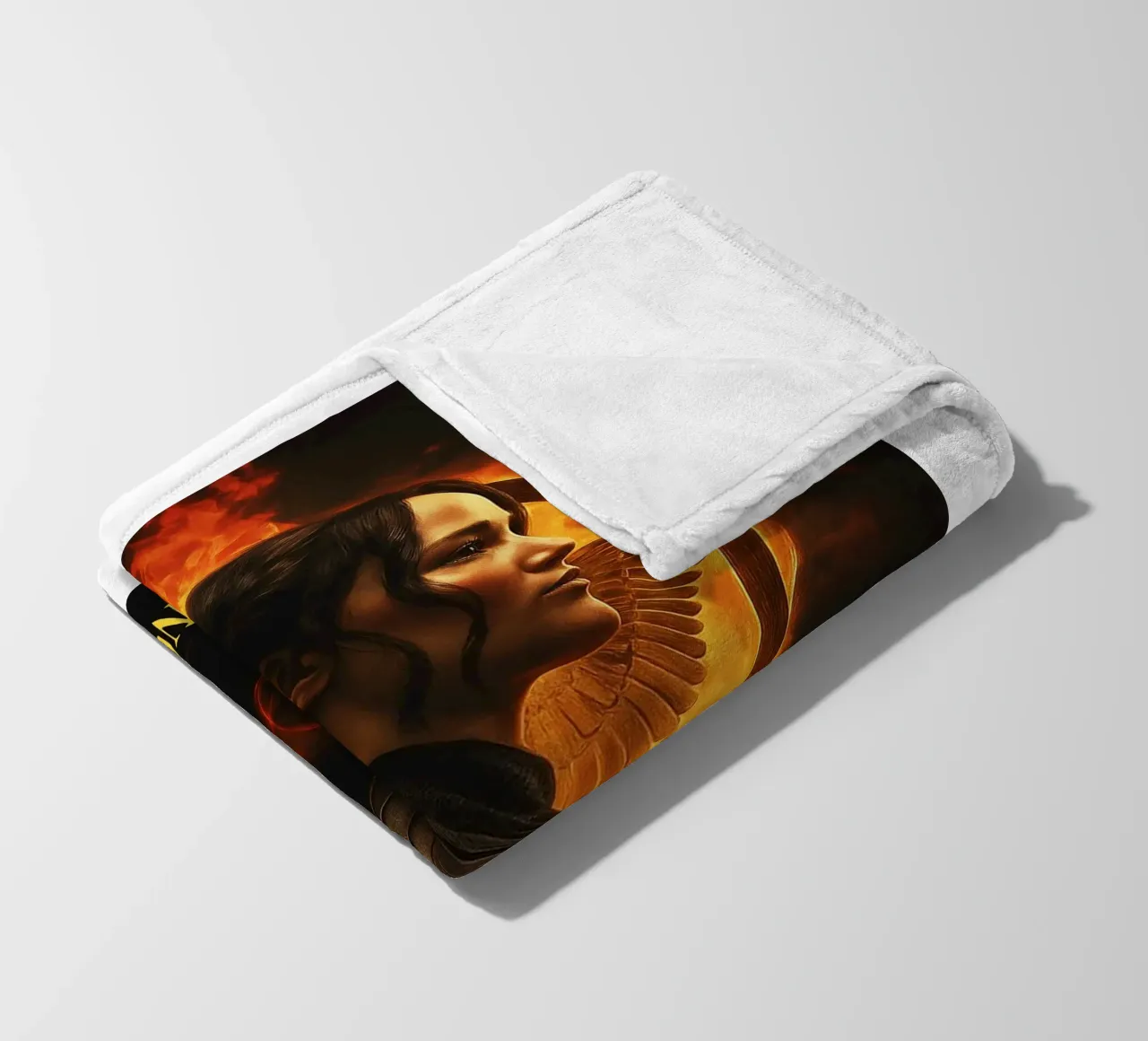 the hunger games movie art repainting coperta in pile da inaras