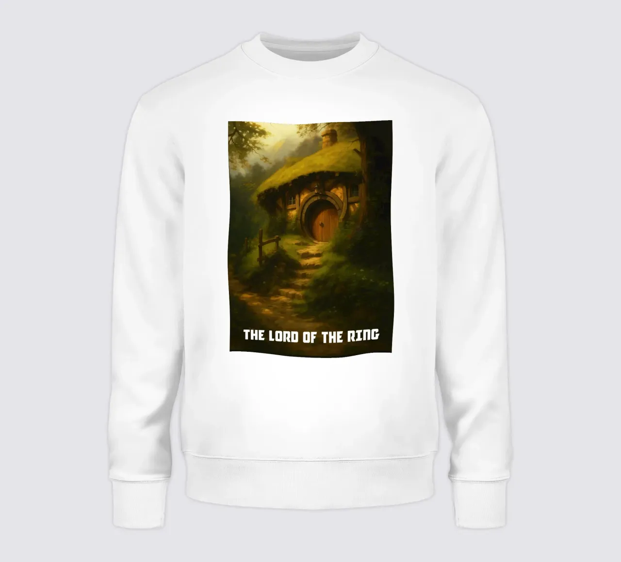 the lord of the ring movie art repainting sweatshirt by inaras