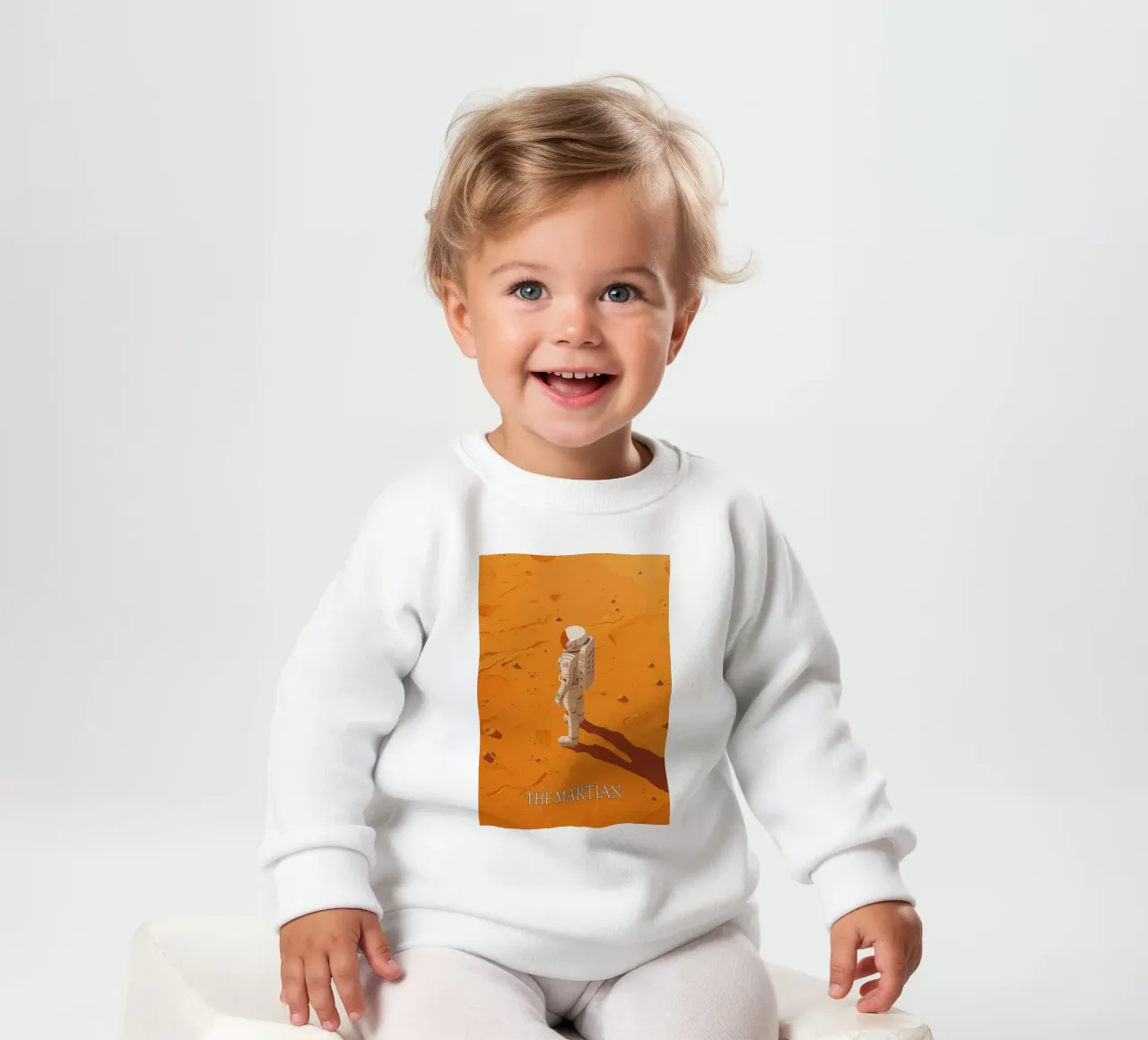 the martian movie art repainting sudadera de bebé de inaras