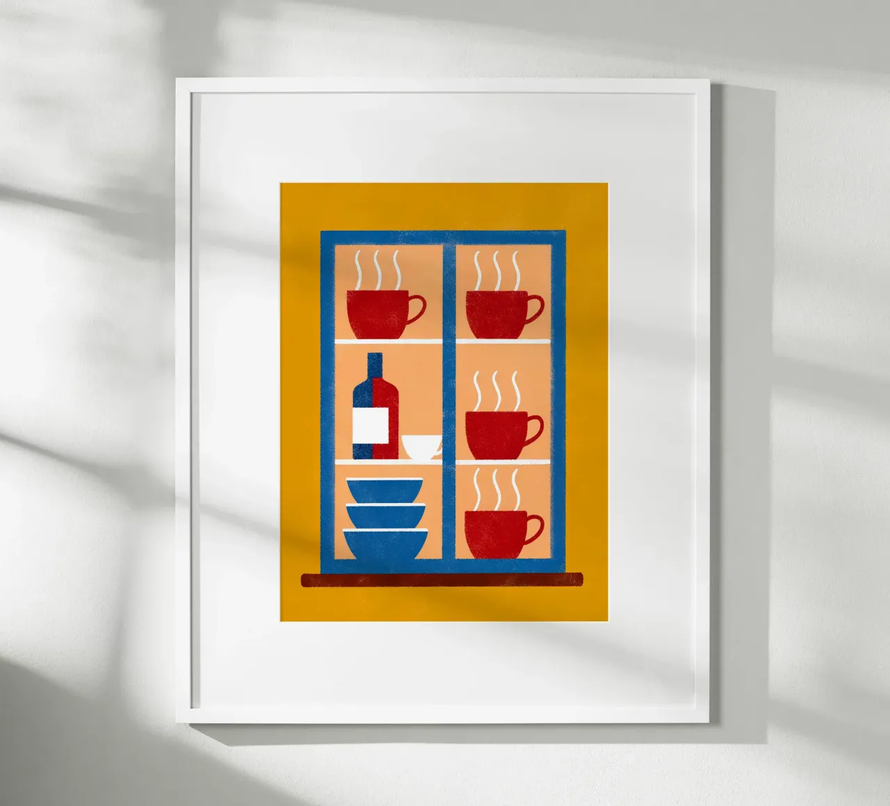 Glass Cabinet poster by THE LATEST SHOP