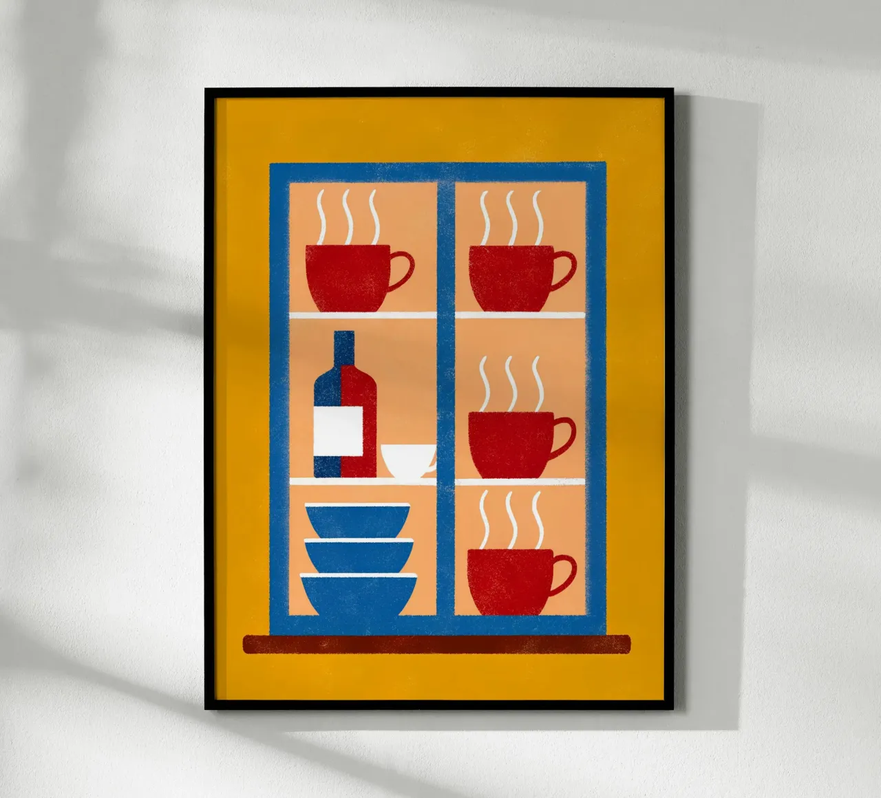 Glass Cabinet poster by THE LATEST SHOP