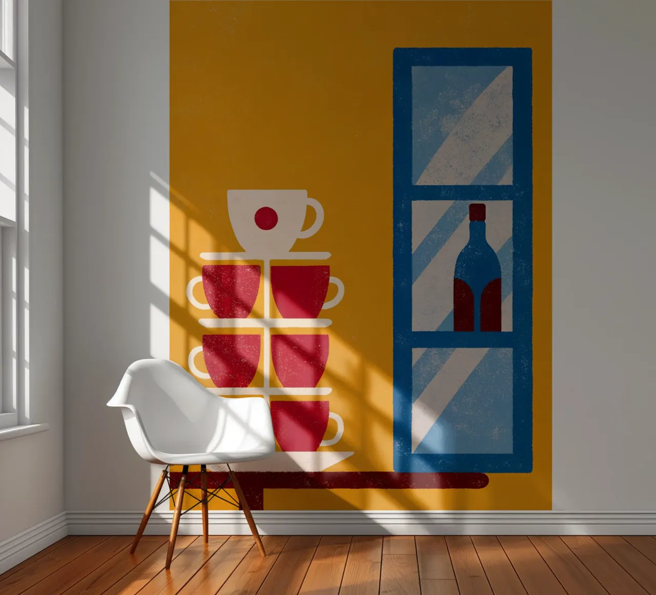 Glass and Glass Cabinets photo wallpaper by THE LATEST SHOP