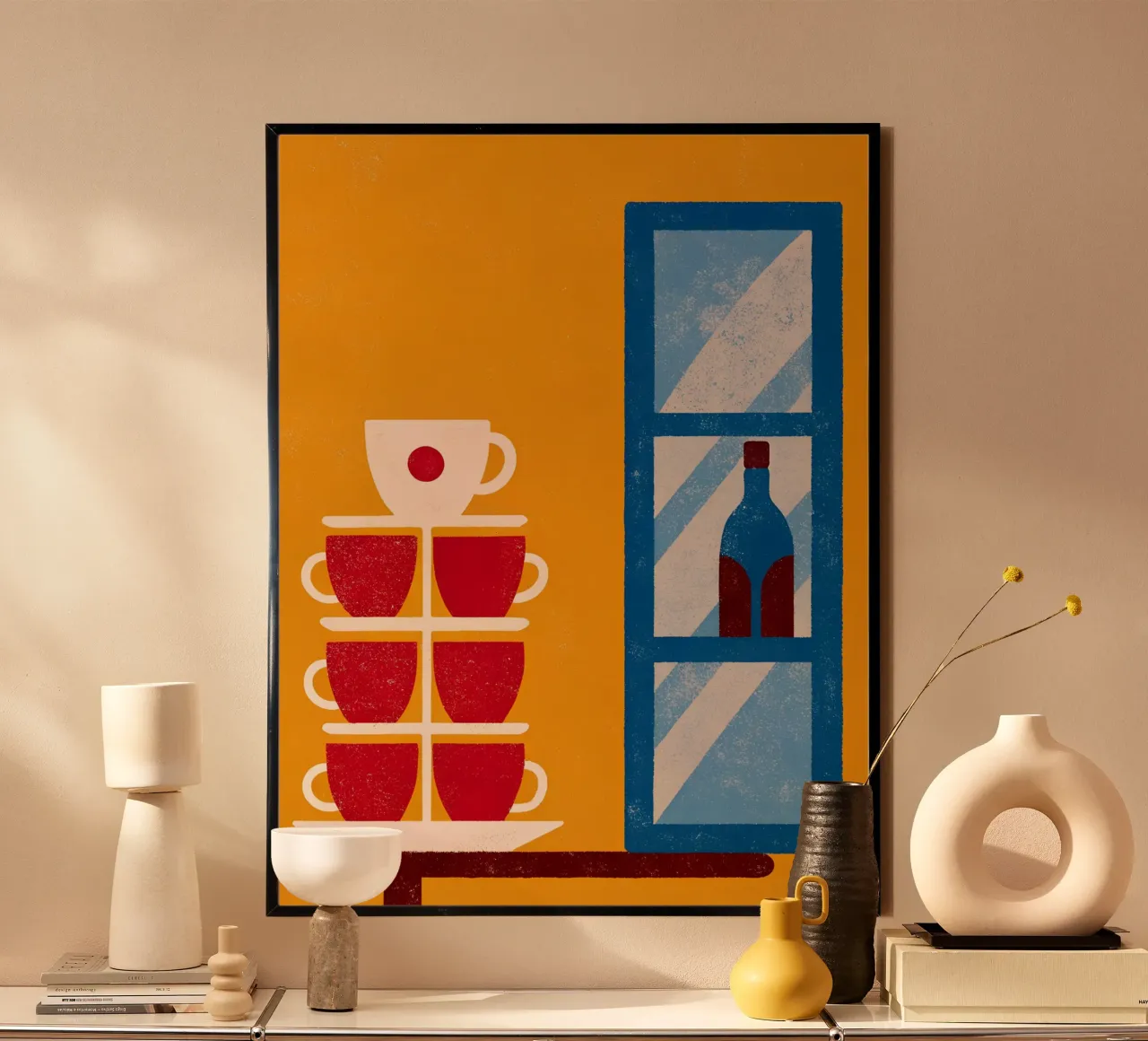 Vetrine e armadietti in vetro poster con telaio in alluminio da THE LATEST SHOP