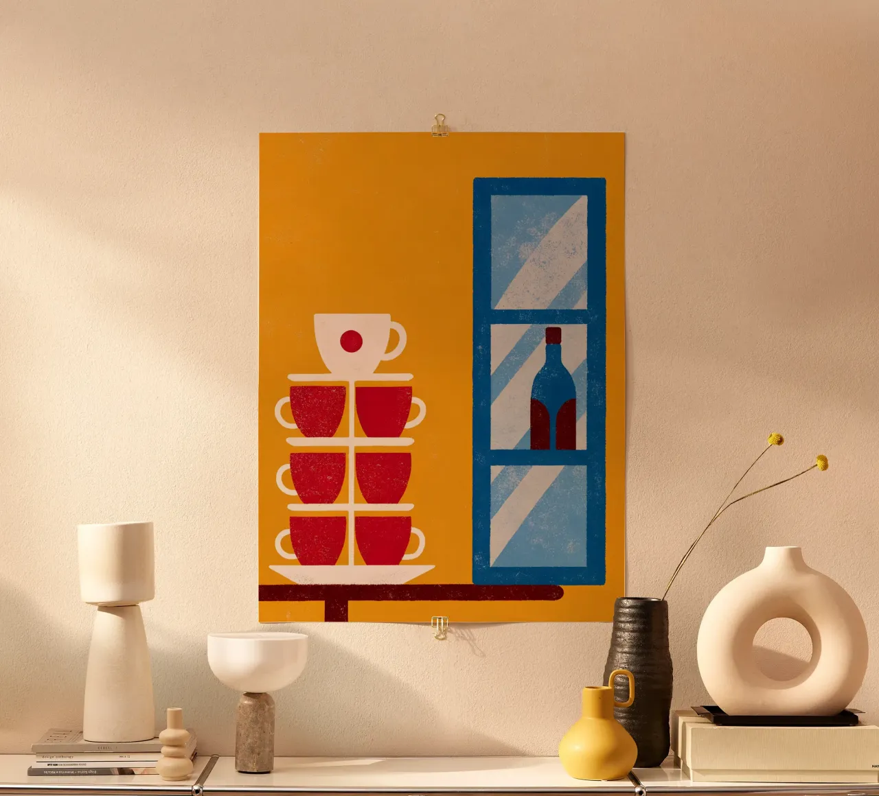 Vetrine e armadietti in vetro poster con telaio in alluminio da THE LATEST SHOP
