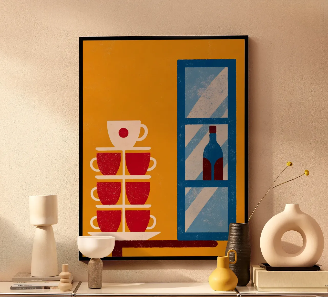 Vetrine e armadietti in vetro poster con telaio in alluminio da THE LATEST SHOP