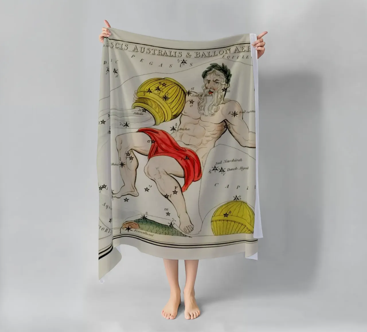 Aquarius telo mare da Vintage by JUNIQE