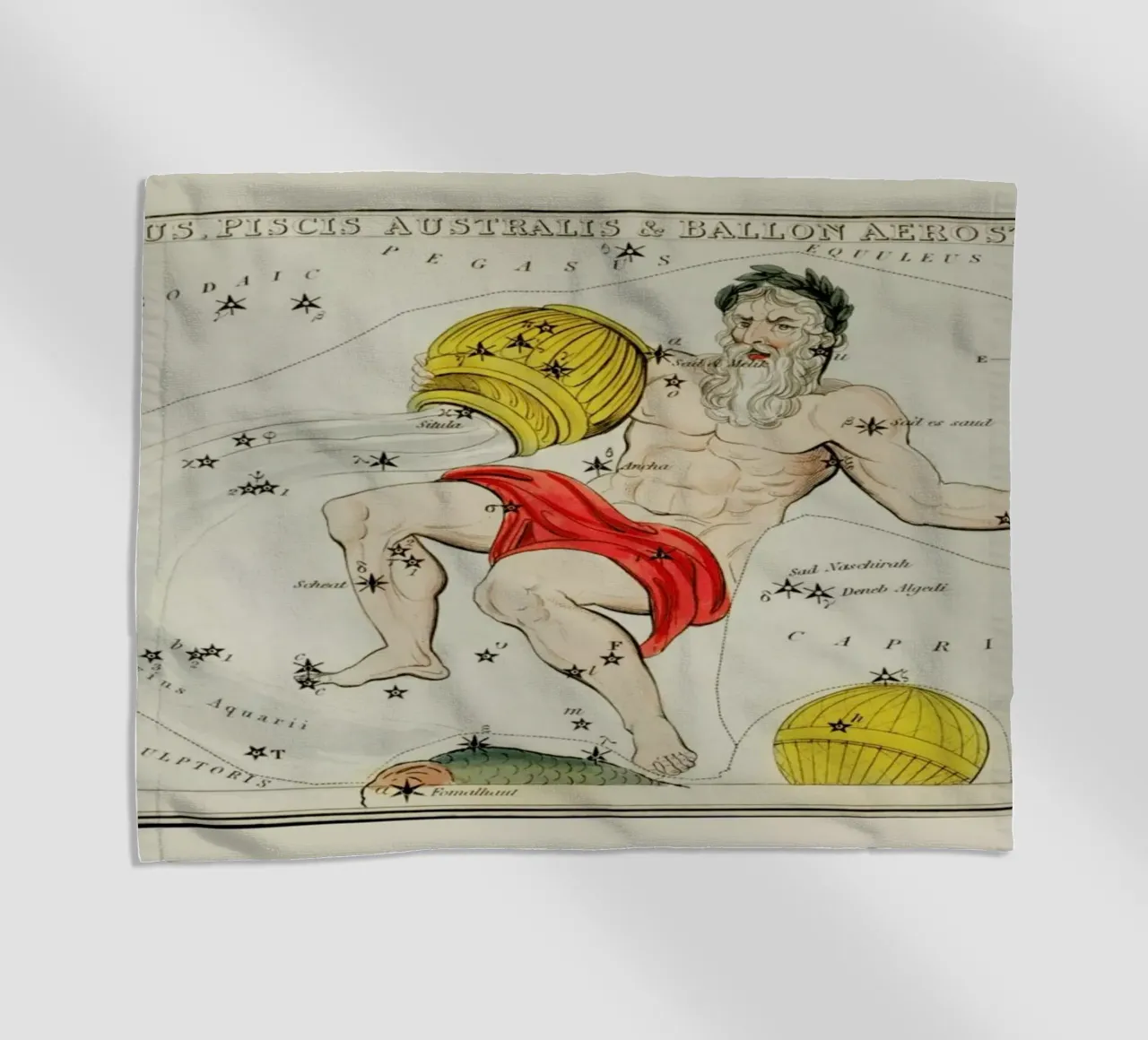 Aquarius telo mare da Vintage by JUNIQE