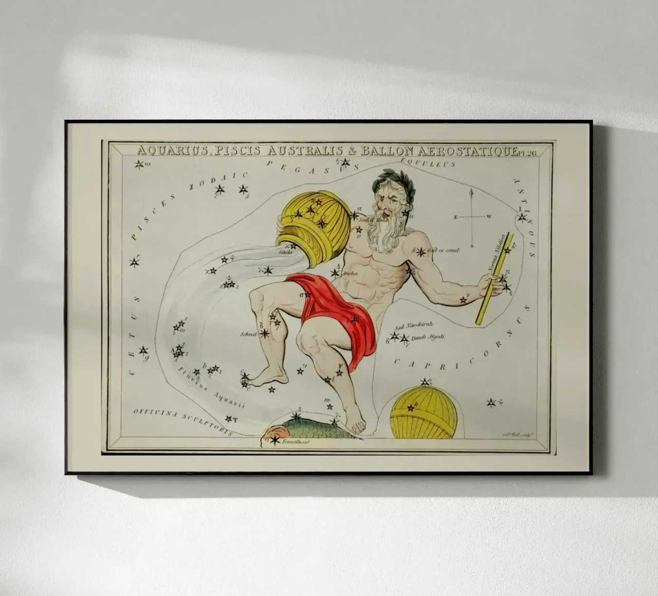 Aquarius plexiglass da Vintage by JUNIQE