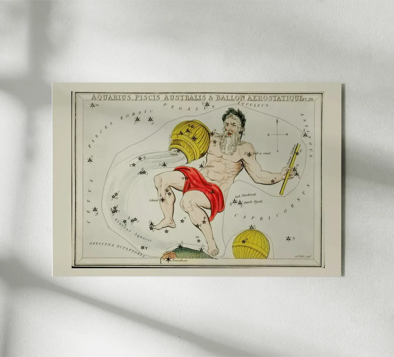 Aquarius plexiglass da Vintage by JUNIQE