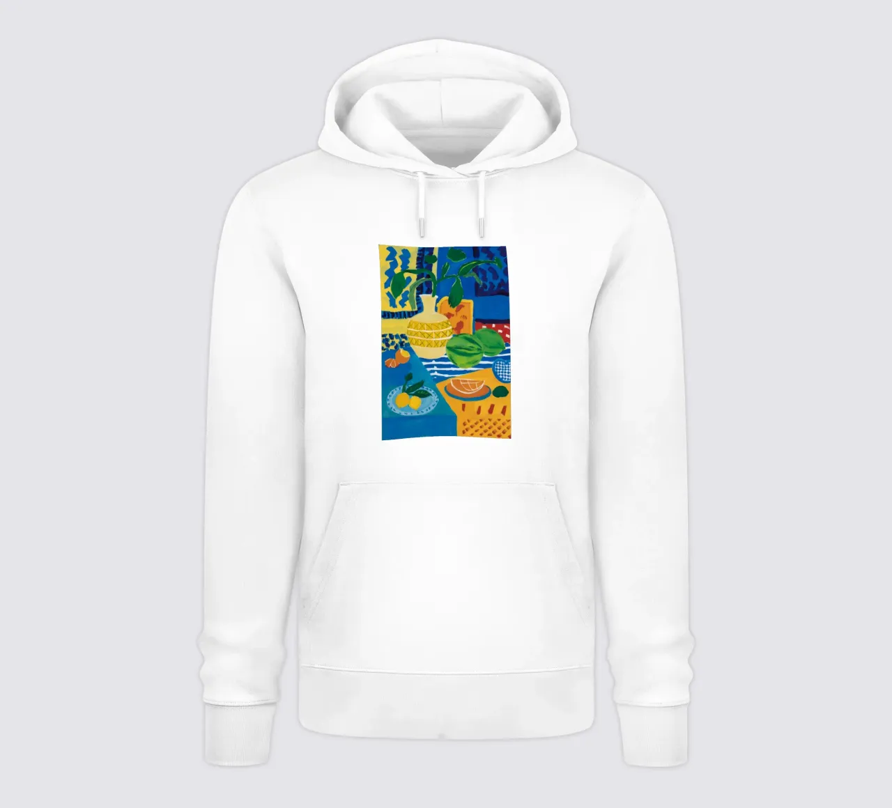 Azure Still Life Bounty hoodie by Pake Nebula
