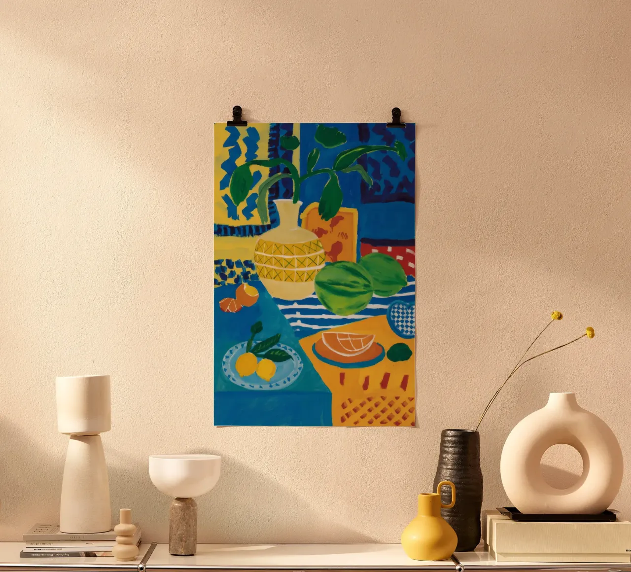Azure Still Life Bounty poster by Pake Nebula