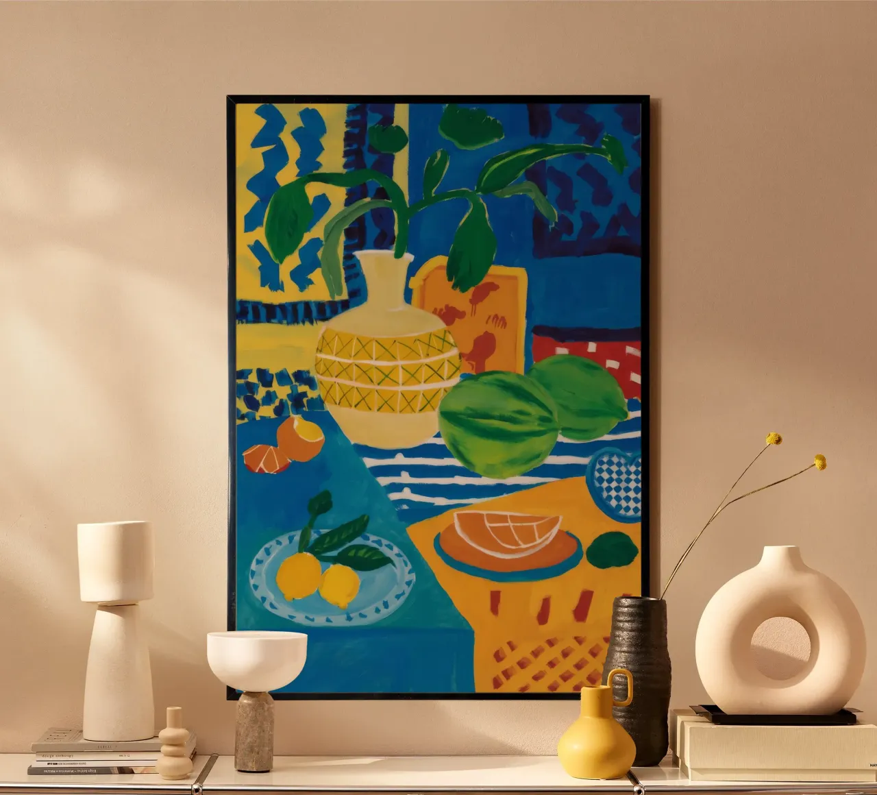 Azure Still Life Bounty poster by Pake Nebula